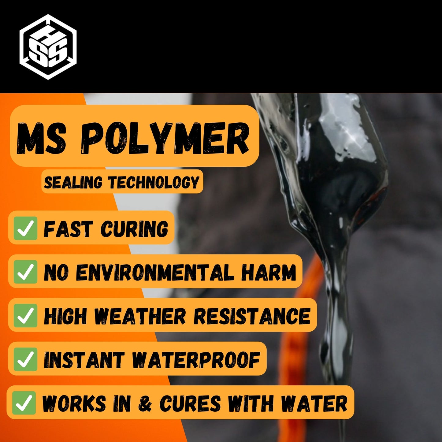 Rubberized Waterproof Sealant Colored