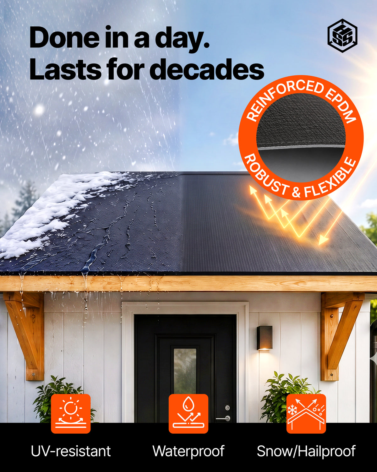 EPDM Waterproofing Membrane EasyStick