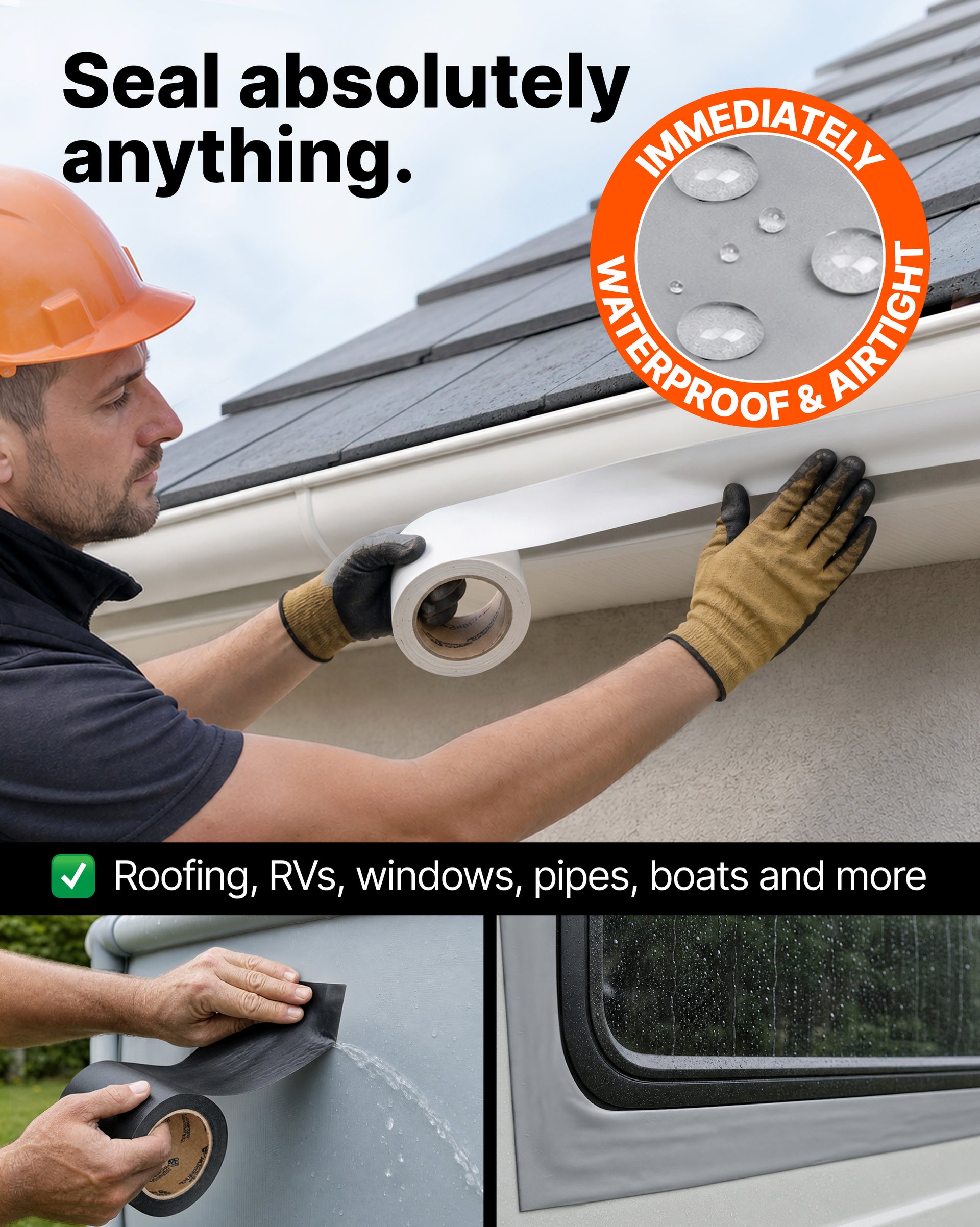 Sealant Tape with MicroSealant®